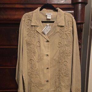Serengeti Beige Cotton Shirt